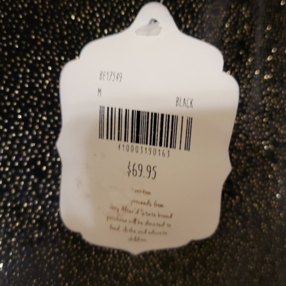 🆕️Altar'd state velvet sparkle bodysuit size m - Picture 7 of 8